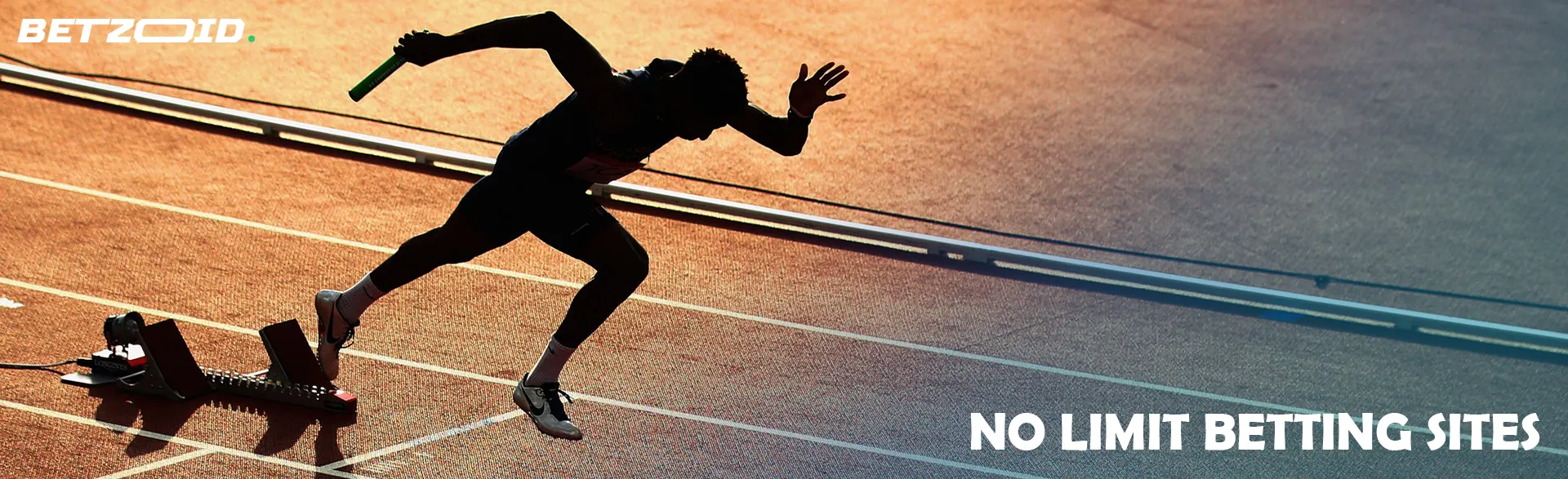 The athlete starts on the treadmill.