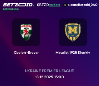 Obolon'-Brovar - Metalist 1925 Kharkiv