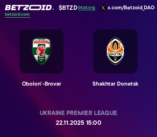 Obolon'-Brovar - Shakhtar Donetsk