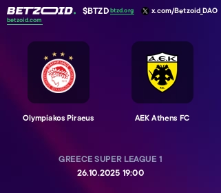 Olympiakos Piraeus - AEK Athens FC