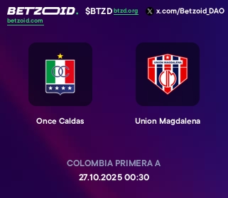 Once Caldas - Union Magdalena