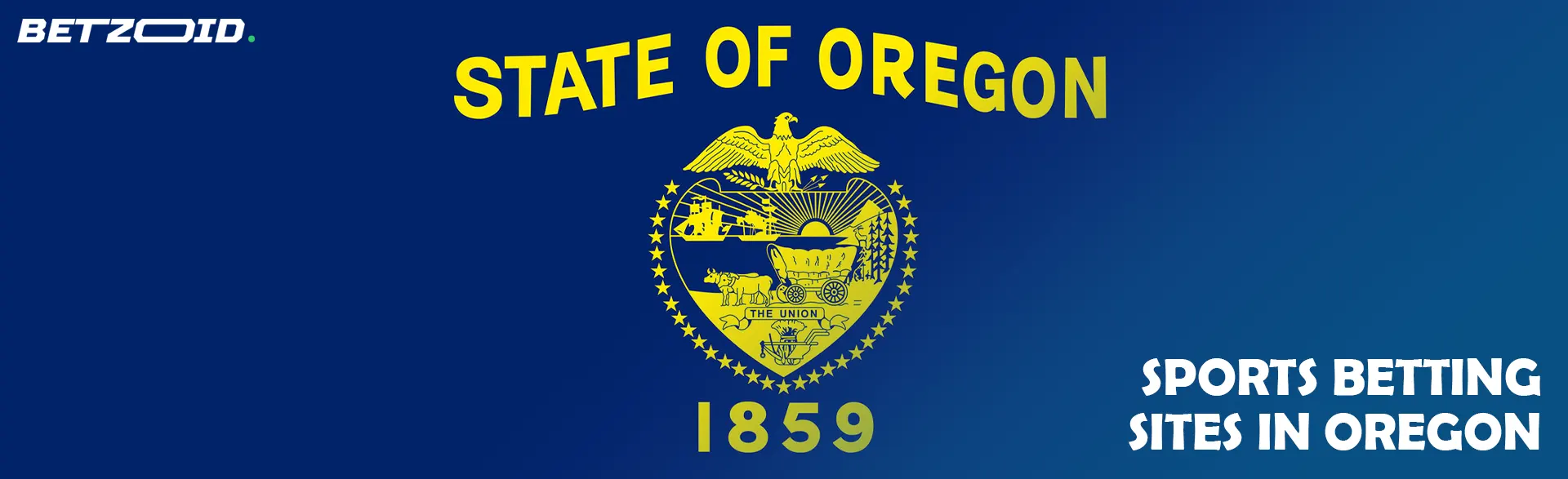 Oregon state flag.