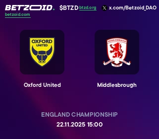 Oxford United - Middlesbrough