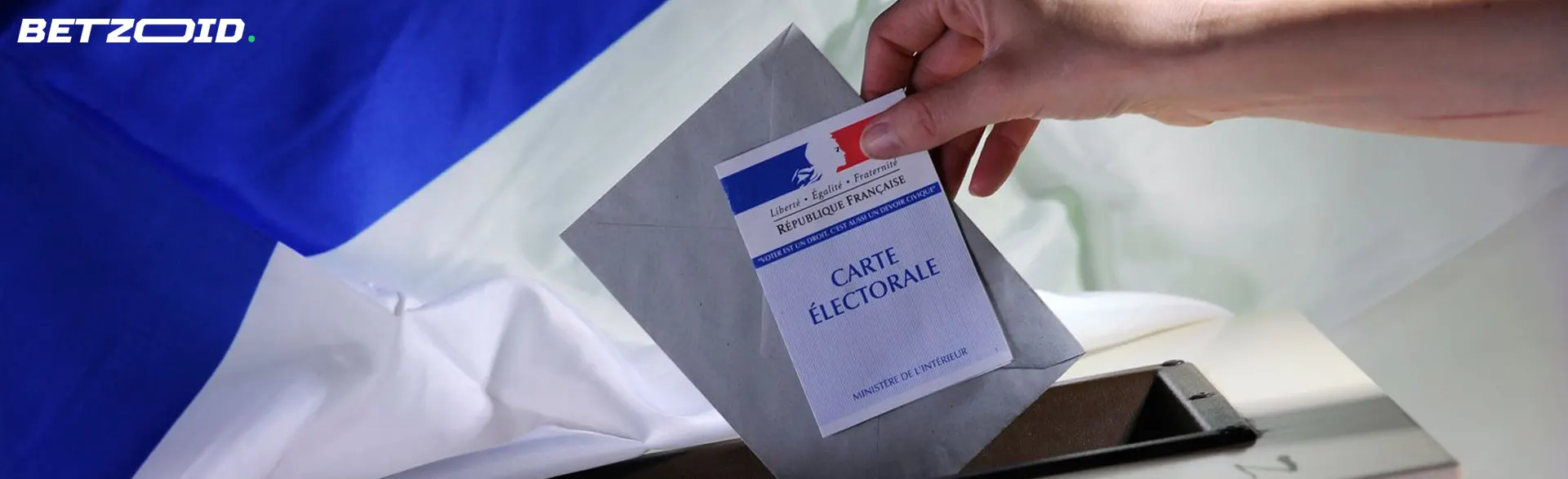 Carte électorale française pour voter.
