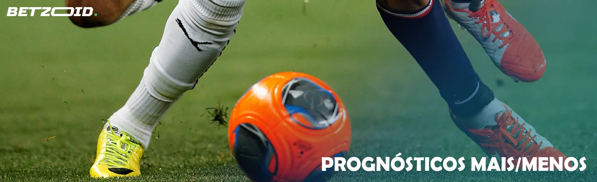 Pernas de jogadores de futebol a lutar pela bola.