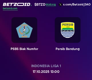 PSBS Biak Numfor - Persib Bandung