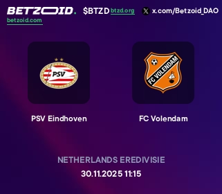 PSV Eindhoven - FC Volendam