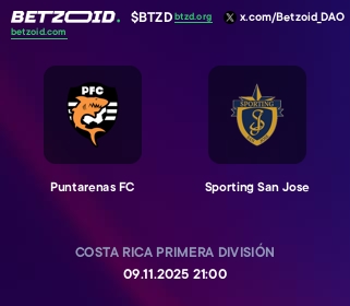 Puntarenas FC - Sporting San Jose