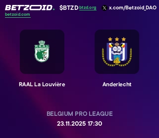 RAAL La Louvière - Anderlecht