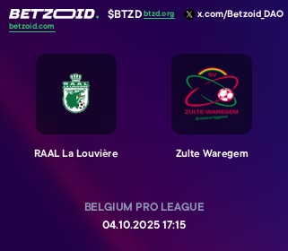 RAAL La Louvière - Zulte Waregem