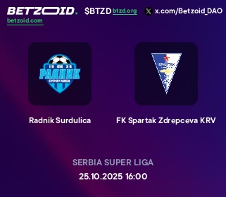 Radnik Surdulica - FK Spartak Zdrepceva KRV