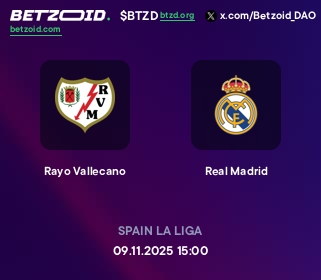 Rayo Vallecano - Real Madrid