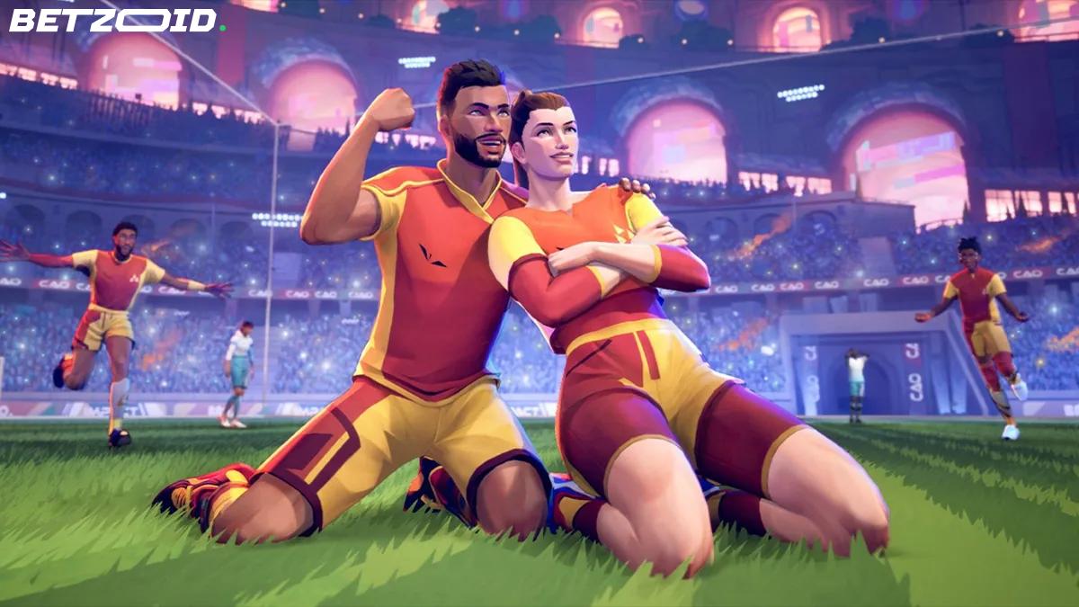 Rematch Football Game Has Great Potential But Players Just Won't Pass The Ball.