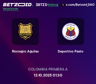 Rionegro Aguilas - Deportivo Pasto