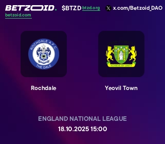 Rochdale - Yeovil Town