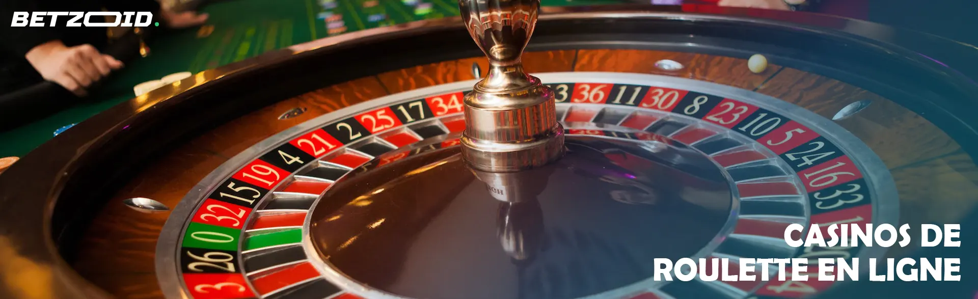 Roue de roulette au casino.