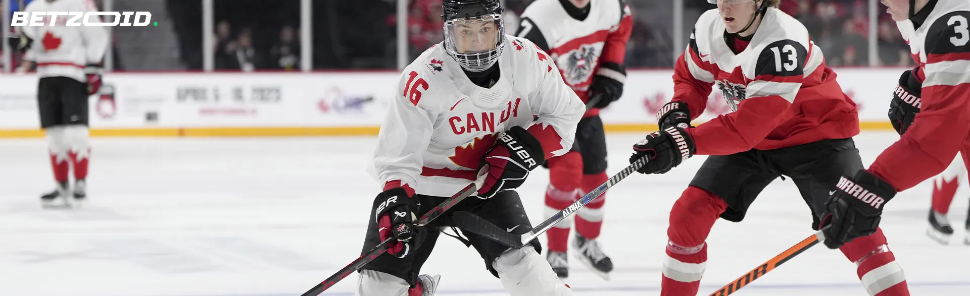 Jugadores de hockey en acción durante un partido.