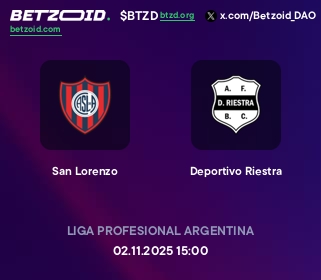San Lorenzo - Deportivo Riestra