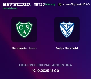 Sarmiento Junin - Velez Sarsfield