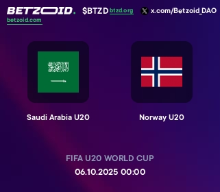 Saudi Arabia U20 - Norway U20