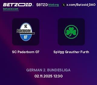 SC Paderborn 07 - SpVgg Greuther Furth