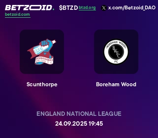 Scunthorpe - Boreham Wood