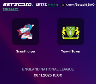 Scunthorpe - Yeovil Town