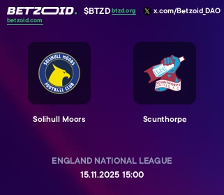 Solihull Moors - Scunthorpe