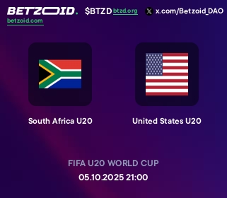 South Africa U20 - United States U20
