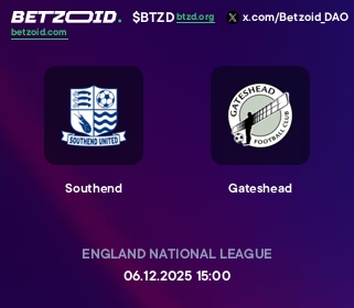 Southend - Gateshead