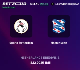 Sparta Rotterdam - Heerenveen
