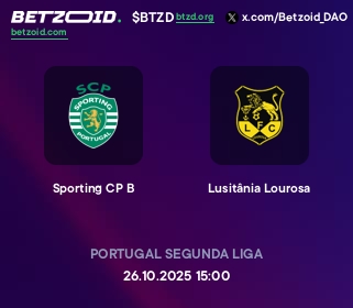 Sporting CP B - Lusitânia Lourosa