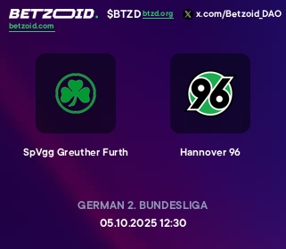 SpVgg Greuther Furth - Hannover 96