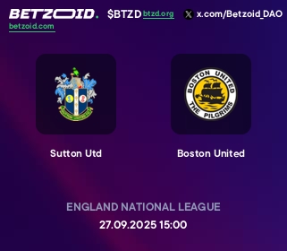 Sutton Utd - Boston United