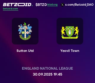 Sutton Utd - Yeovil Town