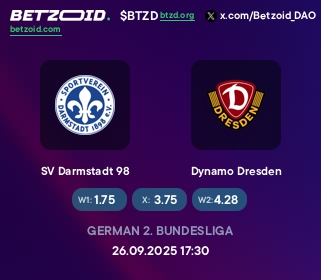 SV Darmstadt 98 - Dynamo Dresden