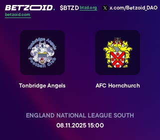 Tonbridge Angels - AFC Hornchurch