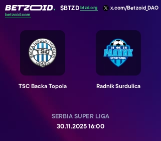 TSC Backa Topola - Radnik Surdulica