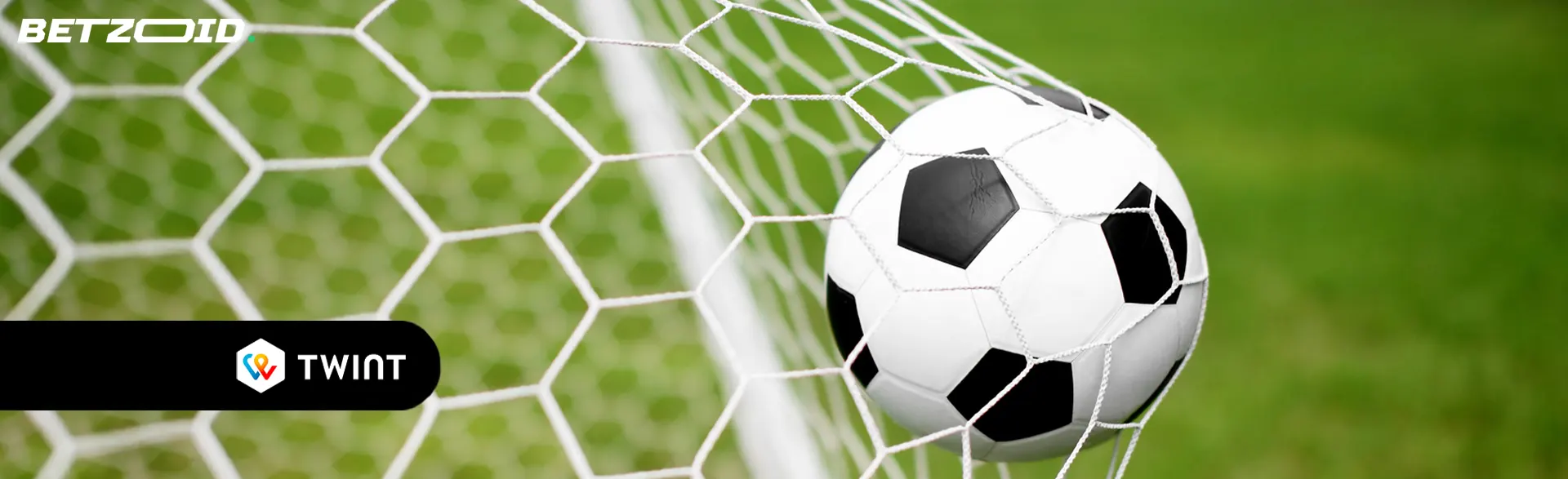 Der Fußball flog ins Netz.