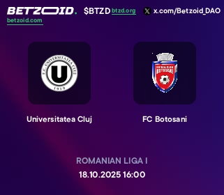 Universitatea Cluj - FC Botosani