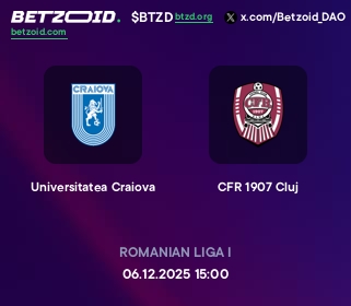 Universitatea Craiova - CFR 1907 Cluj