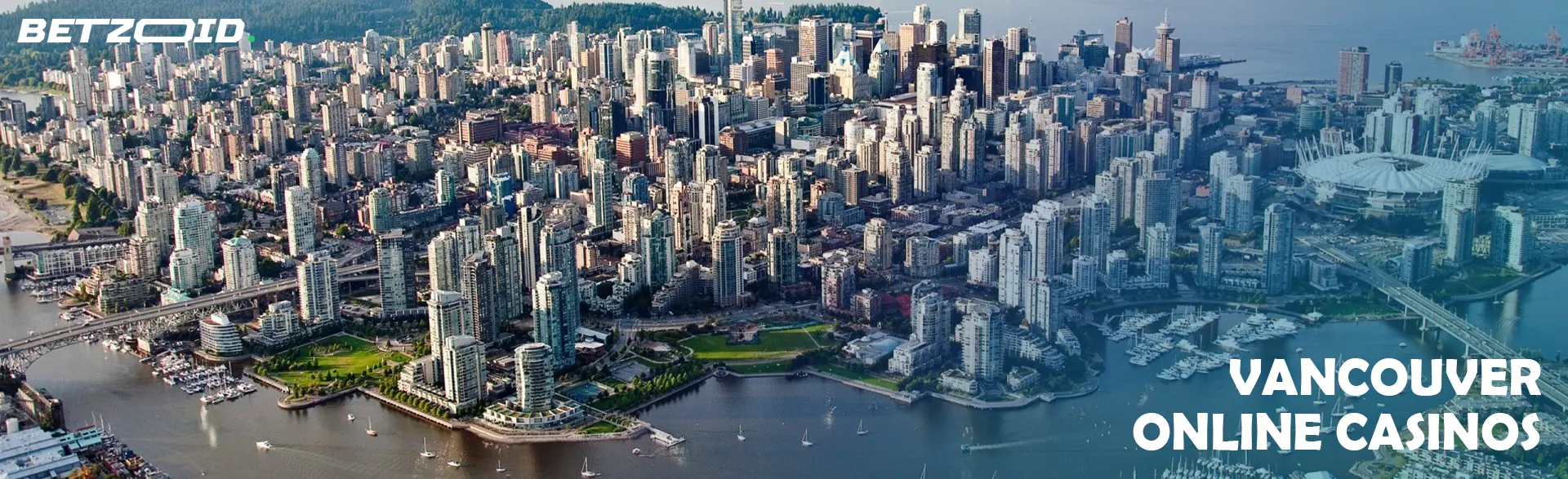 View of the city of Vancouver.