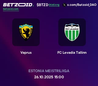 Vaprus - FC Levadia Tallinn
