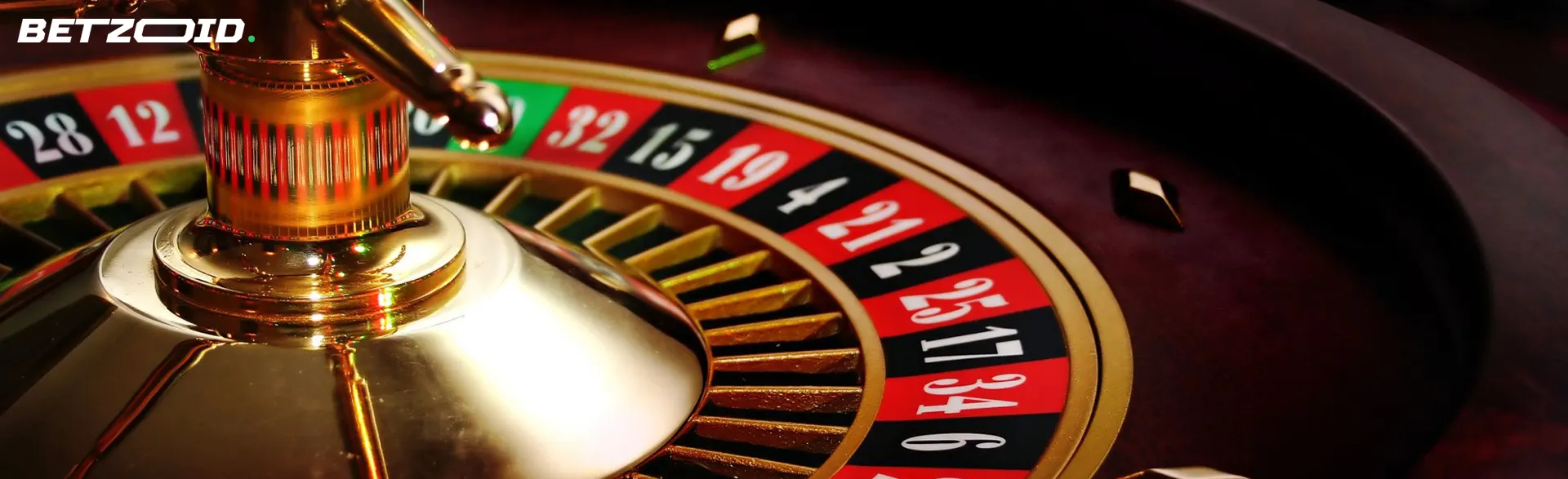 Roulette wheel in the casino.
