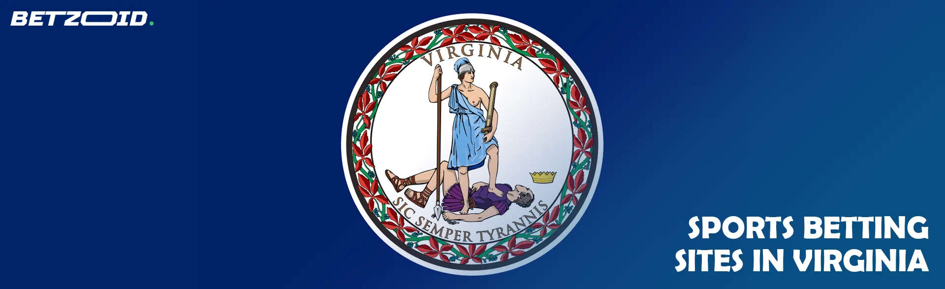Flag of the state of Virginia.