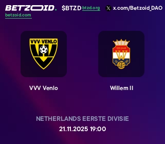 VVV Venlo - Willem II