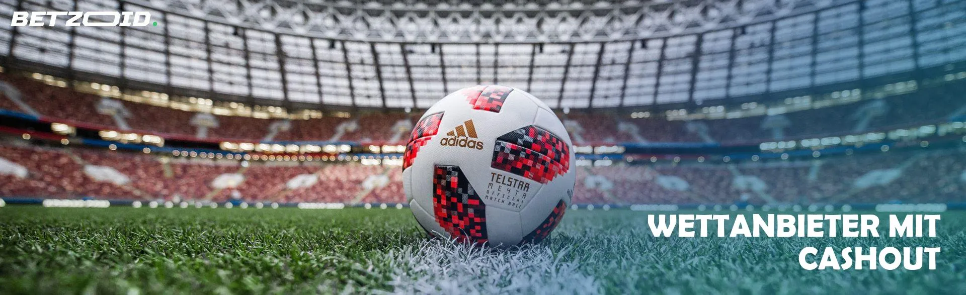 Fußball auf einem leeren Feld.