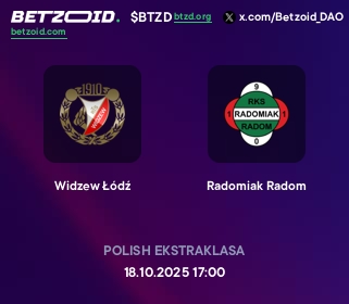 Widzew Łódź - Radomiak Radom