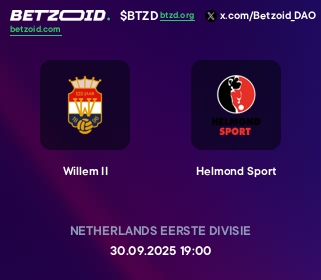 Willem II - Helmond Sport