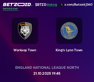 Worksop Town - King's Lynn Town